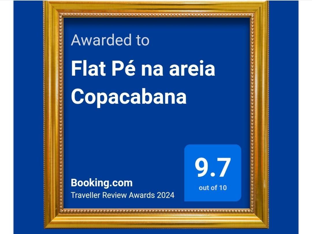 Flat Copacabana Pe Na Areia 里约热内卢 外观 照片