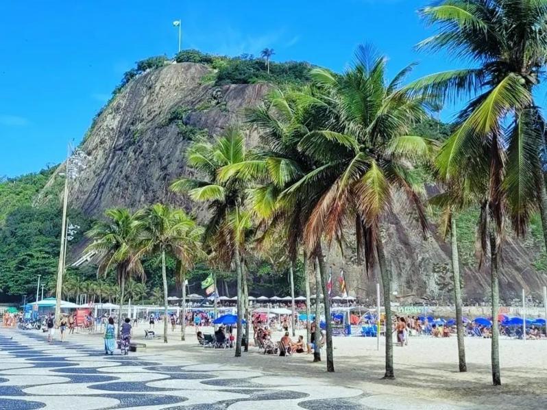 Flat Copacabana Pe Na Areia 里约热内卢 外观 照片