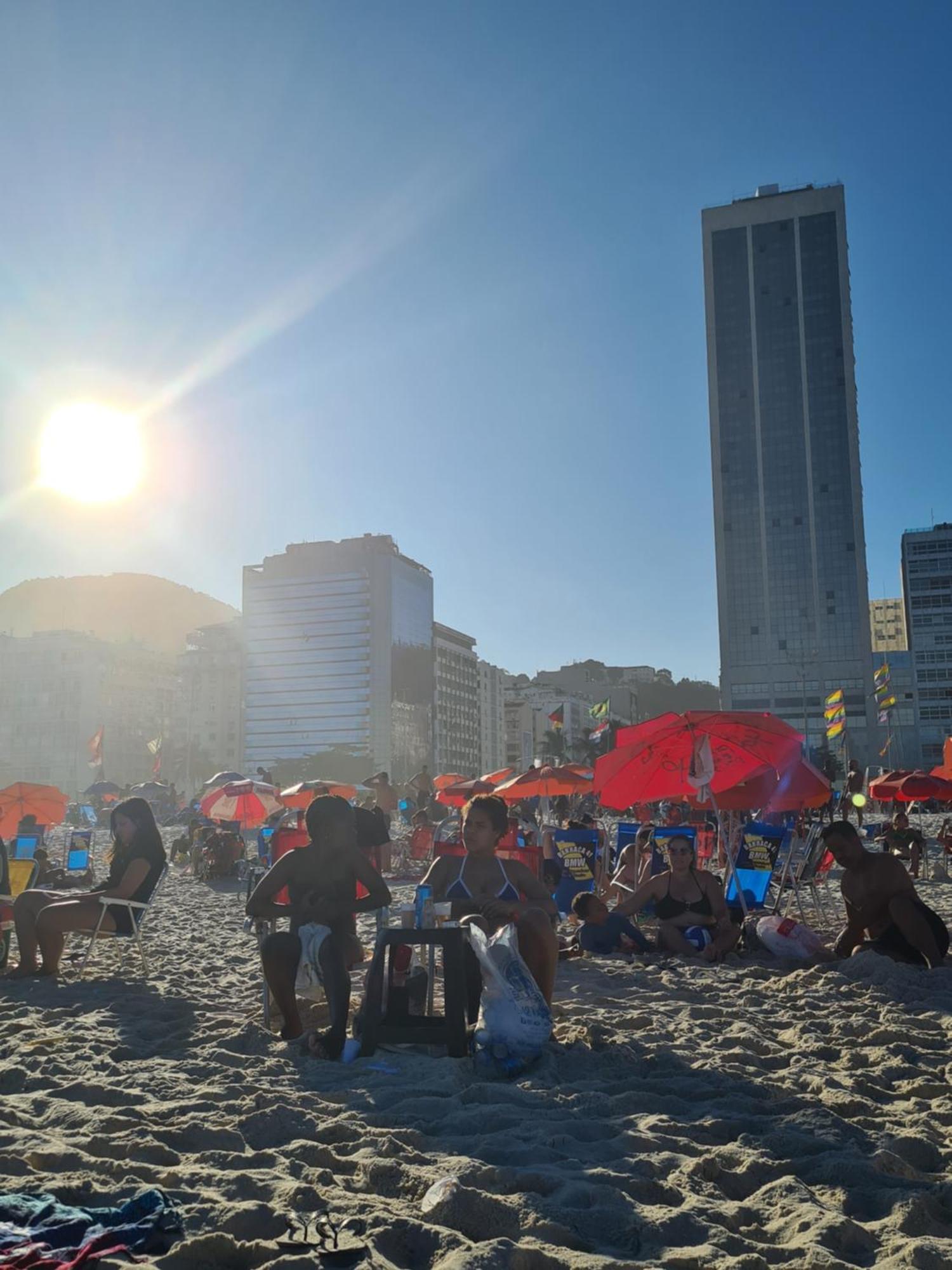 Flat Copacabana Pe Na Areia 里约热内卢 外观 照片